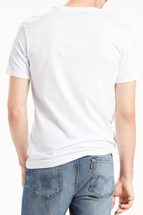 Levi's Heren T-Shirt in Wit - Image 2