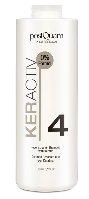 RECONSTRUCTOR SHAMPOO MET KERATINE 1000 ML. - Image 1