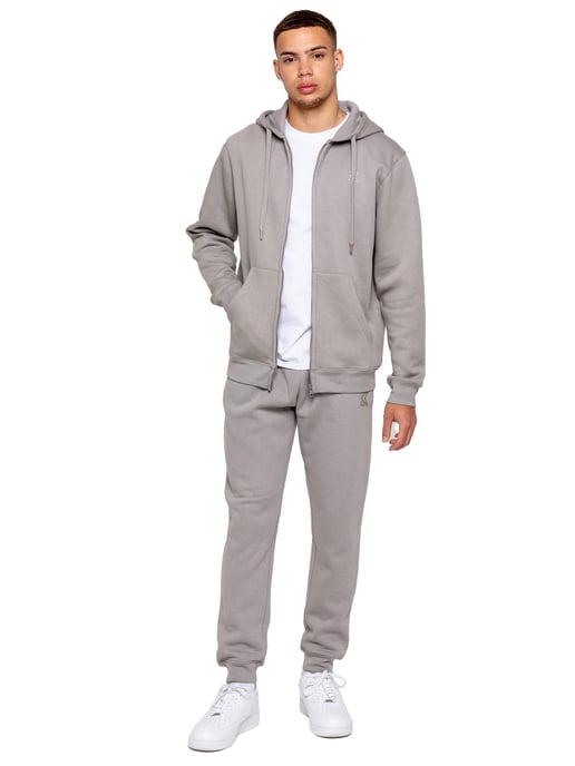Kruze Heren Zip Hoodie Tracksuit Set - Image 5