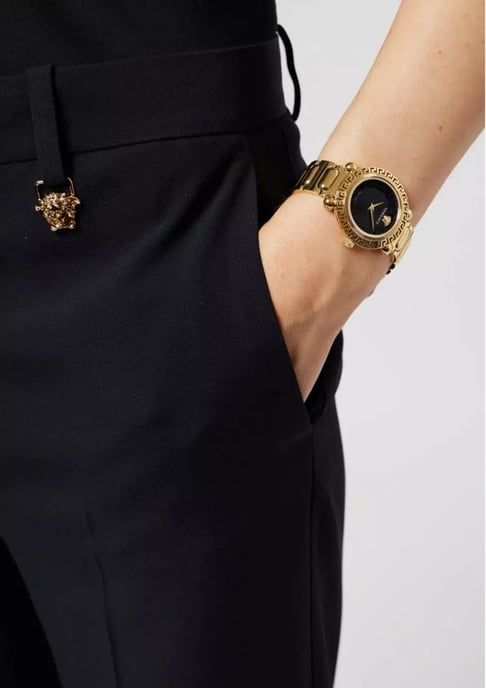 Versace Greca Twist Dames Horloge Goudkleurig VE6I00523 - Image 3