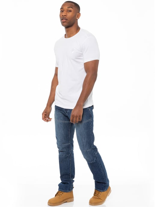 Enzo Denim Jeans Rechte Pijp Heren - Blauw - Image 6