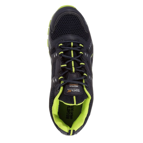Regatta Heren Vendeavour Waterdichte Wandelschoenen (Navy/Lime Punch) - Image 4