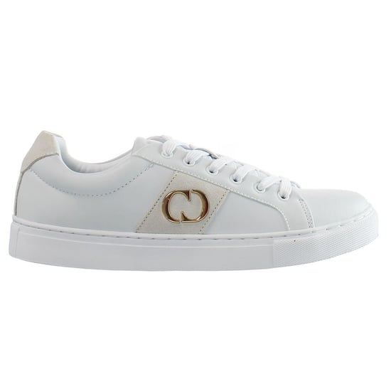 Criminal Damage Drift Heren Wit Trainers - Image 1