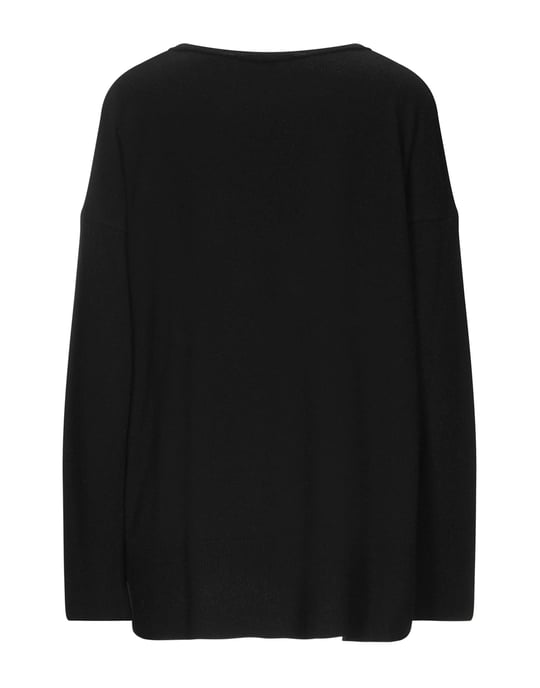 Kaos Black Lightweight Knit Jumper