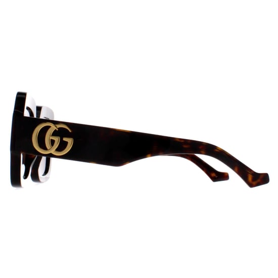 Gucci Vierkante Dames Havana Bruin GG1547S - Image 3