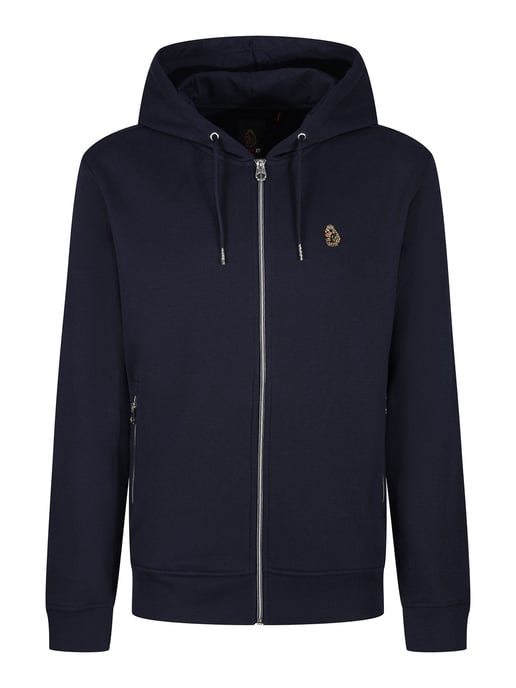 Luke 1977 Men's Berlin 2 Zip Hoodie in Navy