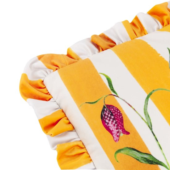 Wylder Nature Marais Fritillaries Gedrukte Chenille Polyester Gevulde Kussen - Image 4