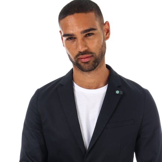 Men's Ted Baker Cliford Piece Dyed Cotton Blazer in Navy