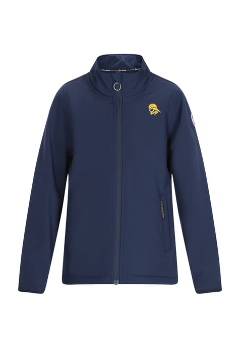 Schmuddelwedda softshell jas jongens (kinderen) marine - Image 1