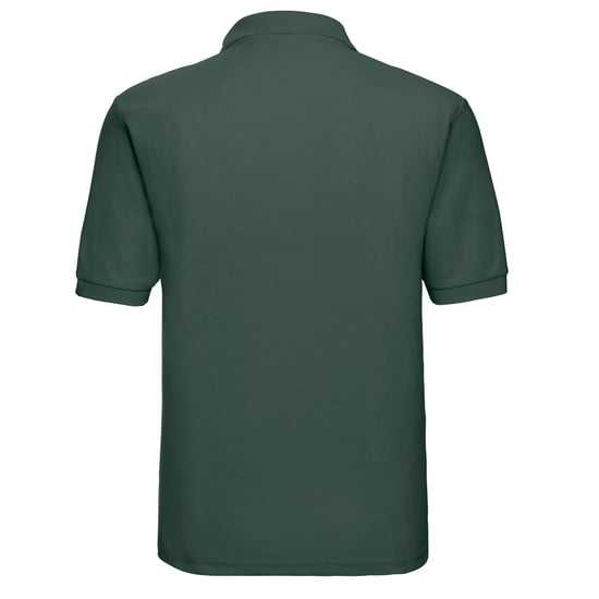 Russell Heren Polycotton Pique Poloshirt (Fles groen) - Image 2