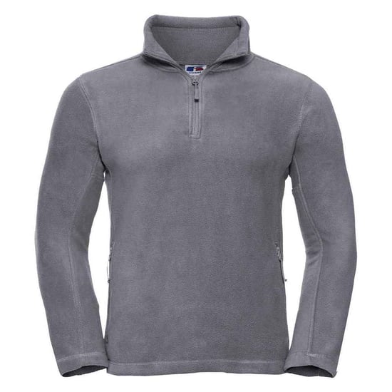 Russell Heren Ritssluiting Outdoor Fleece Top (Konvooi Grijs) - Image 1