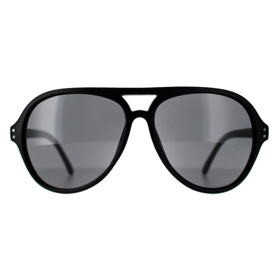 Calvin Klein Aviator Mens Matte Black Grey CK19532S