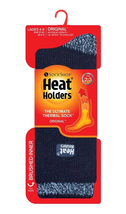 Heat Holders - Thermische sokken met damespatroon - Naseby - Image 2