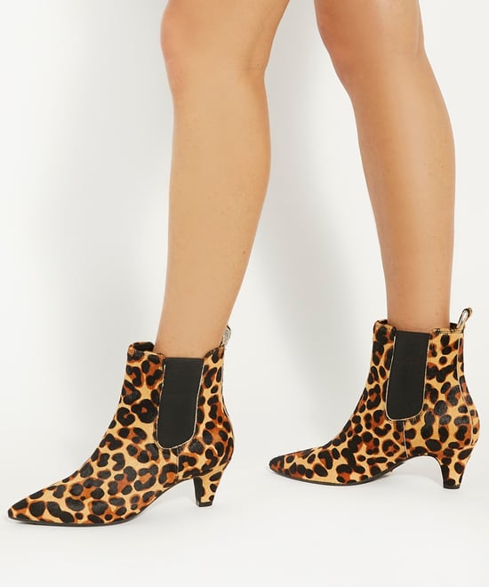 Dune Ladies Obvious - Suede Mid Heel Chelsea Ankle Boots - Image 3