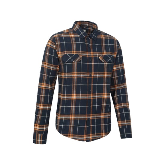 Mountain Warehouse Heren Overhemd met lange mouwen in molton (Helder Blauw) - Image 3
