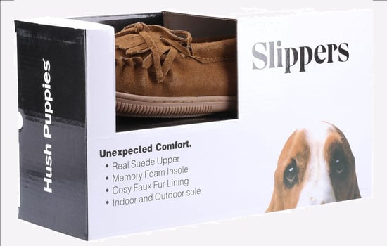 Hush Puppies Addy Slip On Slippers MEMORY FOAM Womens