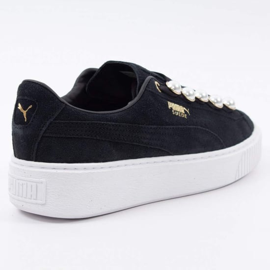 Puma Femme Wildleder Plateau-Sandalen met Glitzer - Image 4
