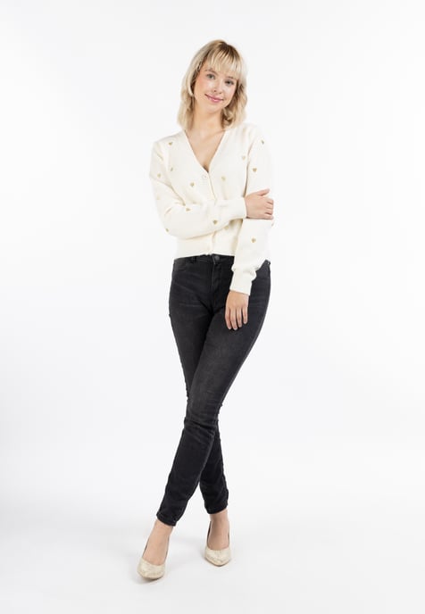 Mymo Vest Nolie Dames wolwit - Image 2