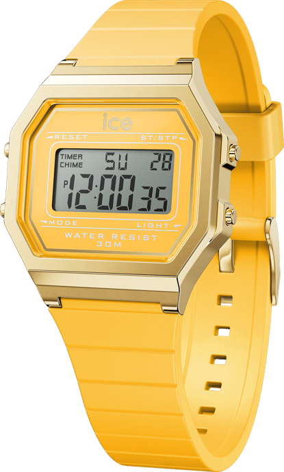 Ice Watch Ice Digit Retro - Licht Ananas Dames Gele Horloge 022053 - Image 1
