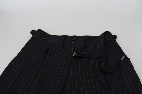 Gestreepte Wol Chino Broek - Image 5