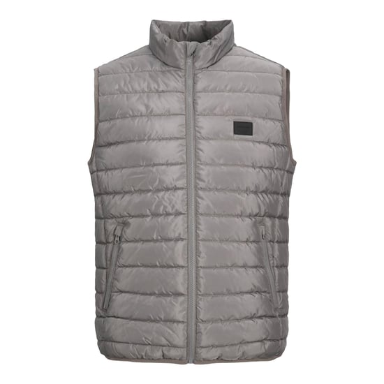 Men's Jack and Jones Wing Body Warmer Gilet in Charcoal - Image 1