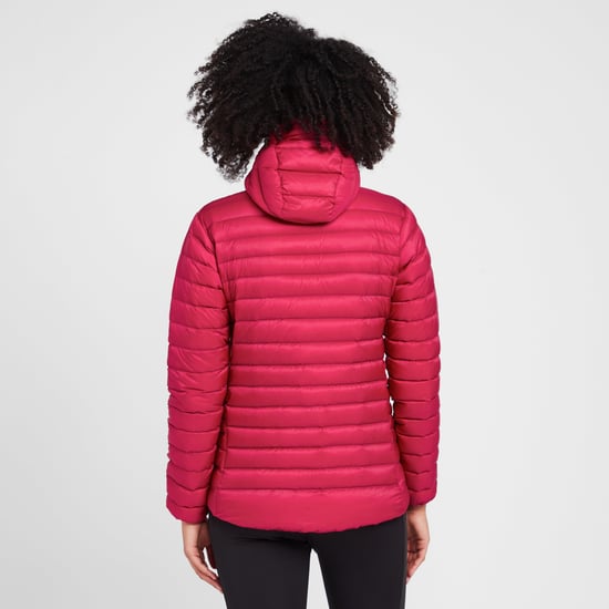 OEX Women's Kintra Water Repellent & Insulated Down Jacket with Adjustable Hood