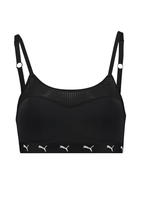Puma niet-voorgevormde bh-top zwart - Image 1
