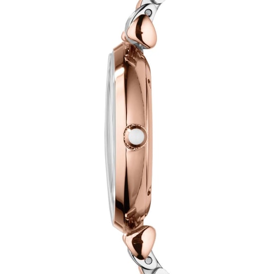Emporio Armani AR1683 Gianni T-Bar Two Tone Ladies Watch