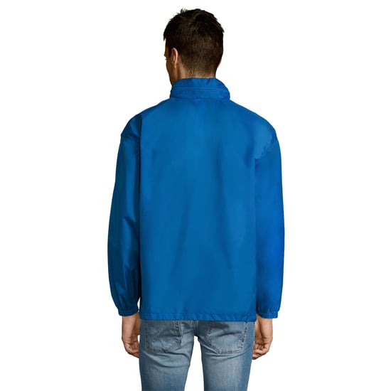 SOLS Unisex Surf Windbreaker Lichtgewicht Jasje (Koningsblauw) - Image 4