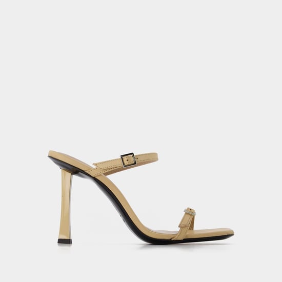 Flick Mule - By Far - Kraft - Leather