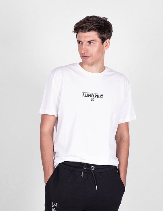 Les Hommes T-shirt Community Mannen zwart - Image 3