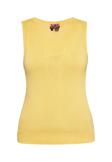 Mymo Slipover Dames geel - Image 1