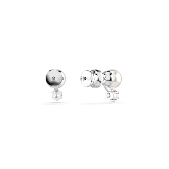 Swarovski 'Matrix' Dames Stud Oorbellen van Basismetalen - Zilver 5694225 - Image 4