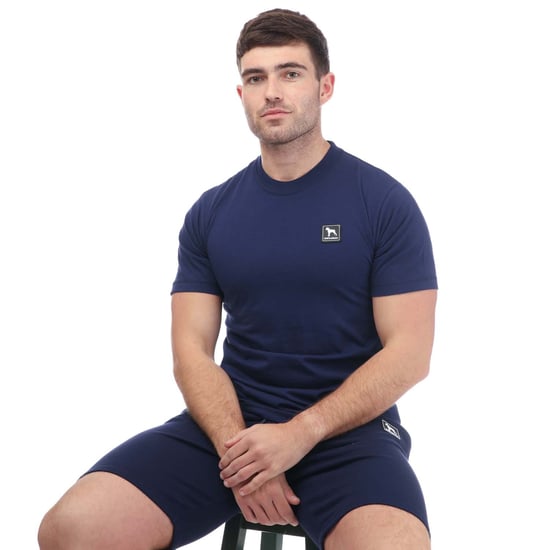 Heren-T-shirt One True Saxon Dixon in Navy - Image 4