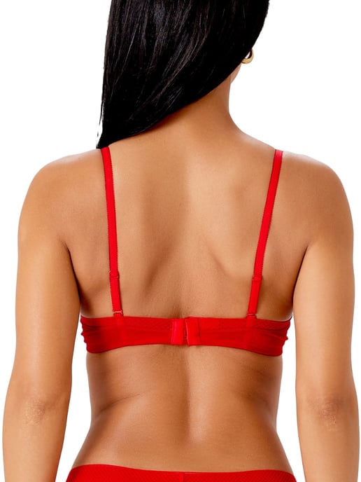 Glossies Sheer Plunge Bra - Image 2