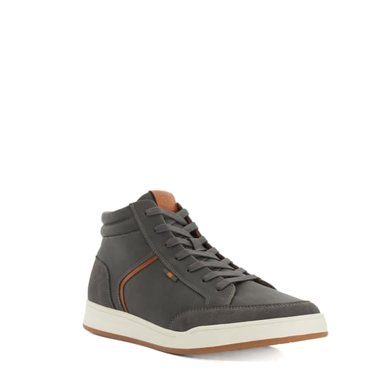 Dune Mens Streets - Canvas High Top Trainers - Image 1