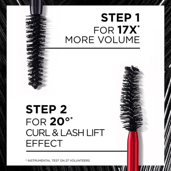L'Oreal Paris Pro XXL Lift 2 Stap Mascara - Zwart - Image 3