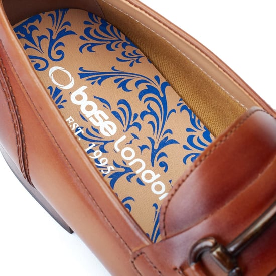 Base London Russo Leren Herenpantoffels Burnt Tan - Image 6