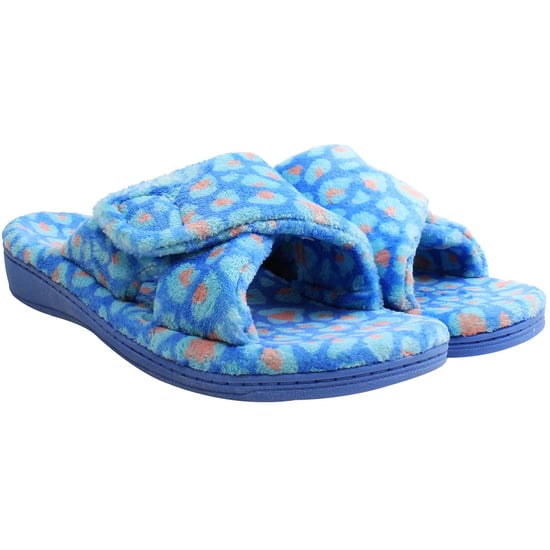 Vionic Relax Terry Slippers Dames Blauw - Image 5