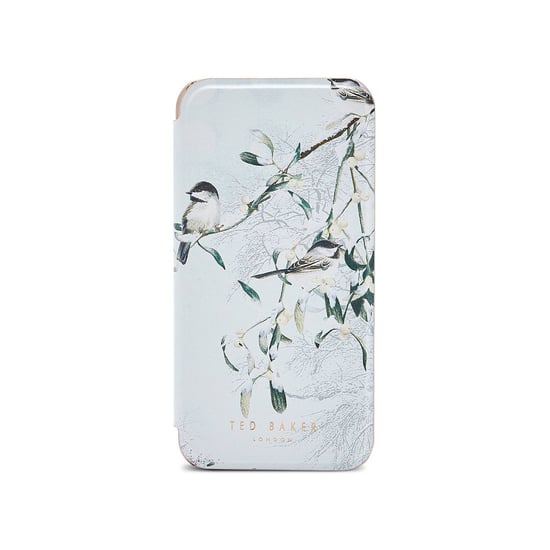 Ted Baker Siofra Mistletoe Kiss Folio Case in Mint - iPhone 8