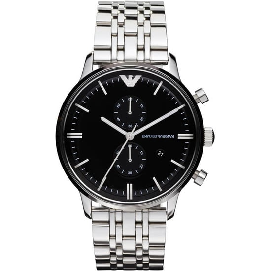 Emporio Armani AR0389 Chronograph Silver Watch