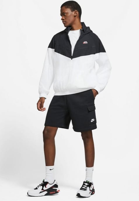 Nike Club cargoshort voor heren in zwart - Image 6