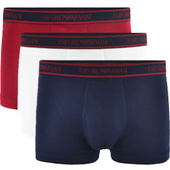 Emporio Armani Heren Boxershorts Pakket x3 Unlimited Logo - Image 2