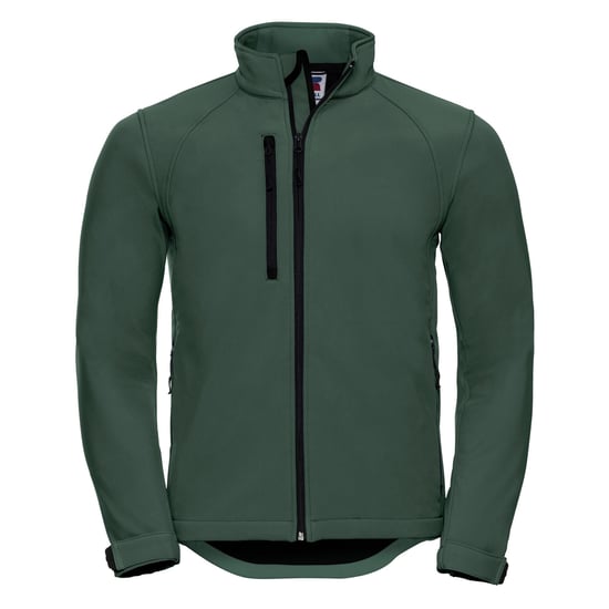 Russell Heren waterbestendig & winddicht Softshell-jasje (Fles groen) - Image 1