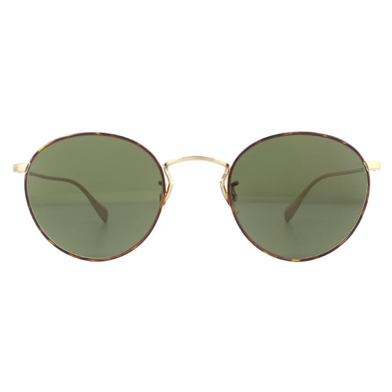 Oliver Peoples Zonnebril Coleridge OV1186S 530552 Gouden Schildpad G-15 Groen - Image 1