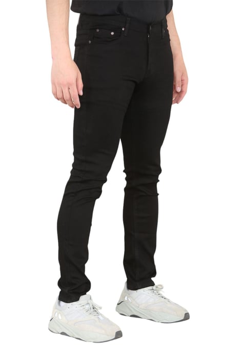 MYT Heren skinny fit jeans stretchdenim in zwart - Image 2