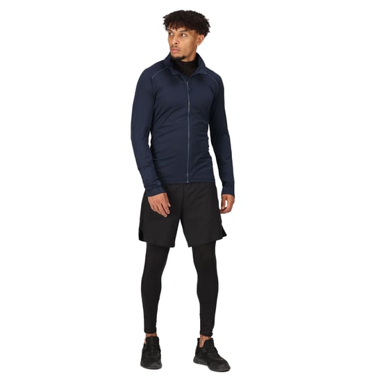 Regatta Mens Core Stretch Full Zip Midlayer (Navy)