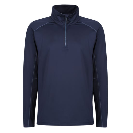 Regatta Mens Core Stretch Half Zip Midlayer (Navy)