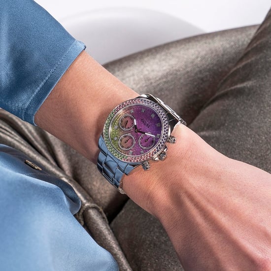 Guess GW0483L1 Sol Rainbow Glitter Dial dameshorloge - Image 5