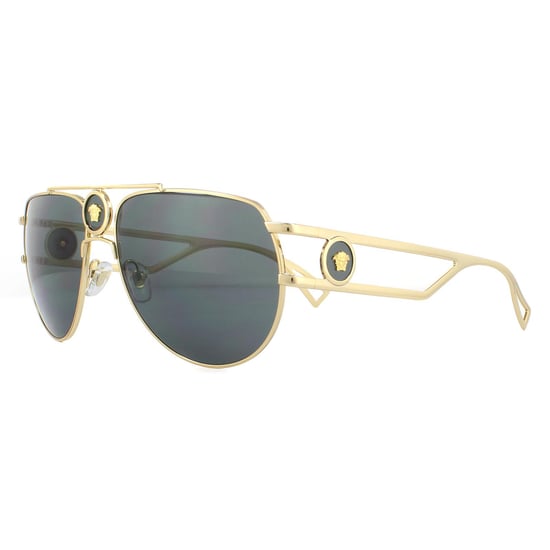 Versace zonnebril VE2225 100287 Goudgrijs - Image 2